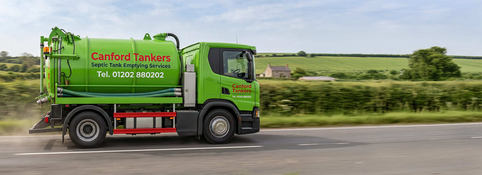 Septic tank Emptying Vehicle in Dorset